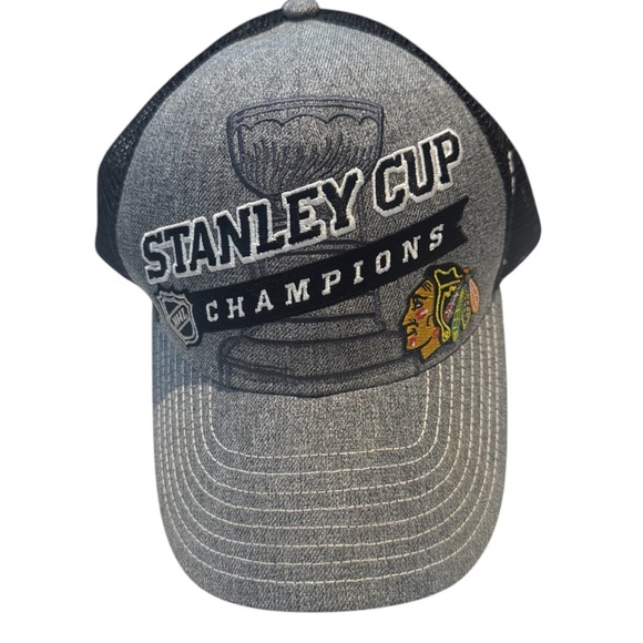 Chicago Blackhawks 2013 Stanley Cup Adjustable Cap - Picture 1 of 5
